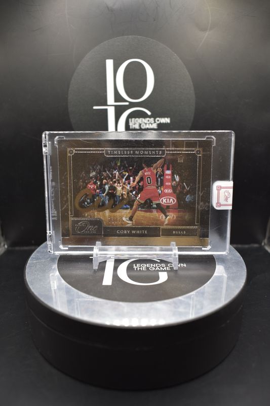 2020-21 Panini One and One Basketball Coby White 73/75 #TML-CWT