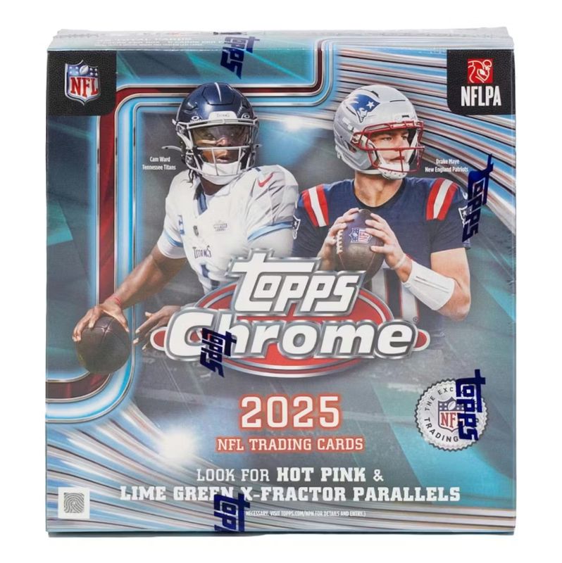 Topps Chrome Football 2025 Mega Box (CEE)