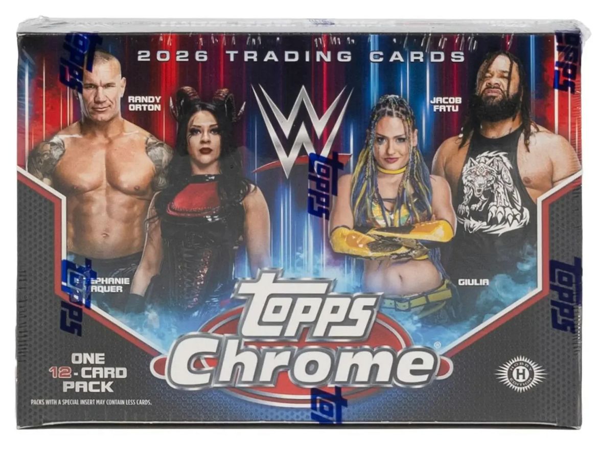 Topps WWE Chrome 2026 Breakers Delight Box