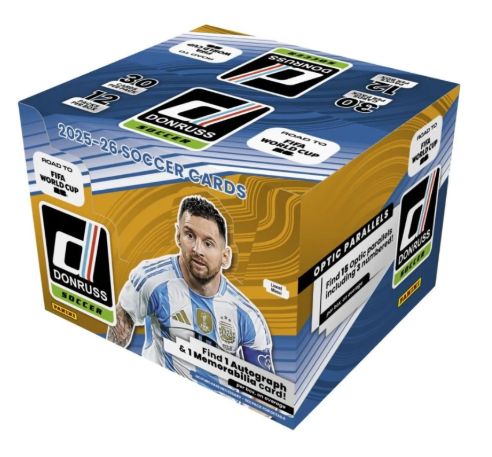 2025-26 Panini Donruss Road to FIFA World Cup Soccer Hobby Box