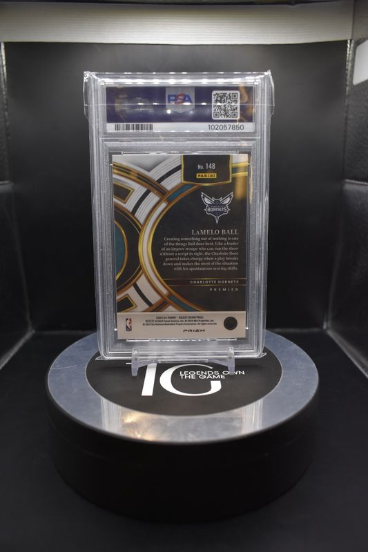 2023 Select LaMelo Ball Gold Glitter #148 PSA10