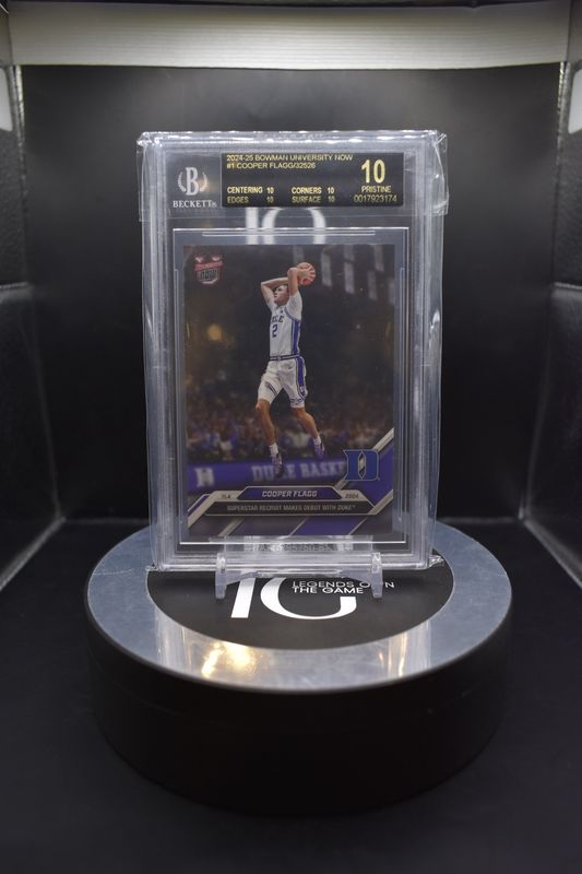 2024-25 Bowman University Now #1 Cooper Flagg/32526 BGS 10
