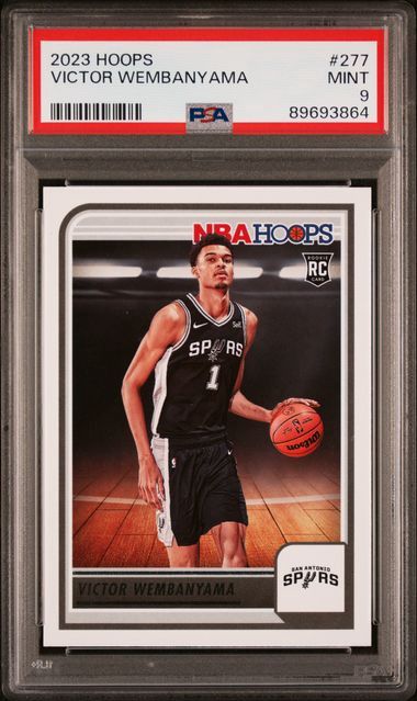 2023 Hoops Victor Wembanyama #227 PSA 9