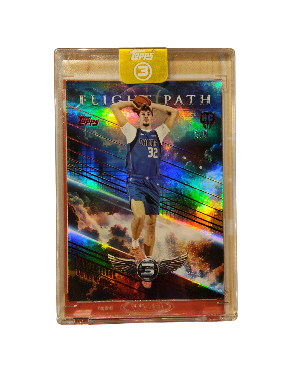 2026 Topps Basketball Three Cooper Flagg RC 2/5 #FP-1