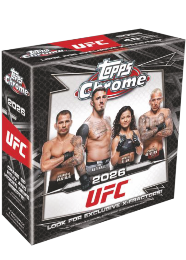Topps UFC Chrome 2026 Mega Box CEE