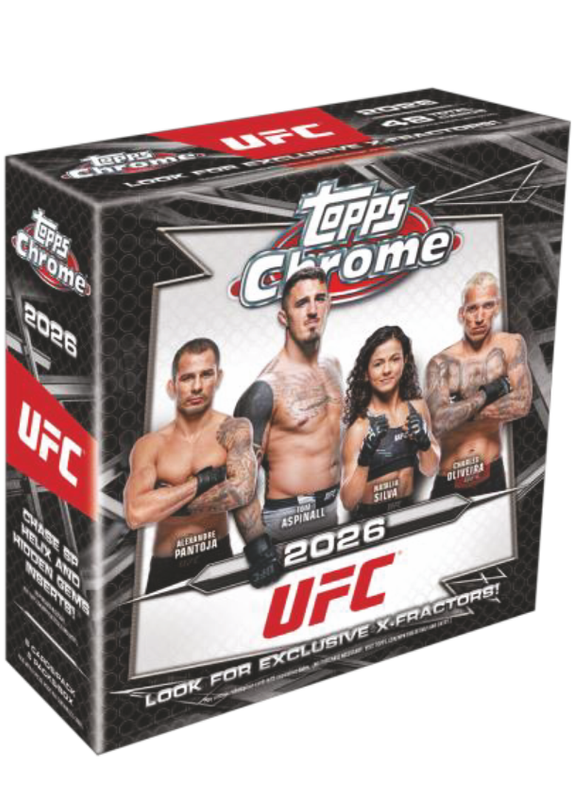 Topps UFC Chrome 2026 Mega Box CEE