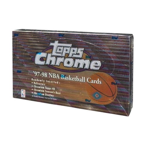 1997-98 Topps Chrome Basketball 24-Pack Retail Box