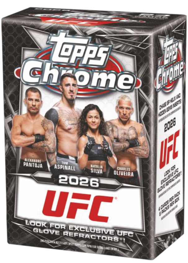 Topps UFC Chrome 2026 Value Box CEE