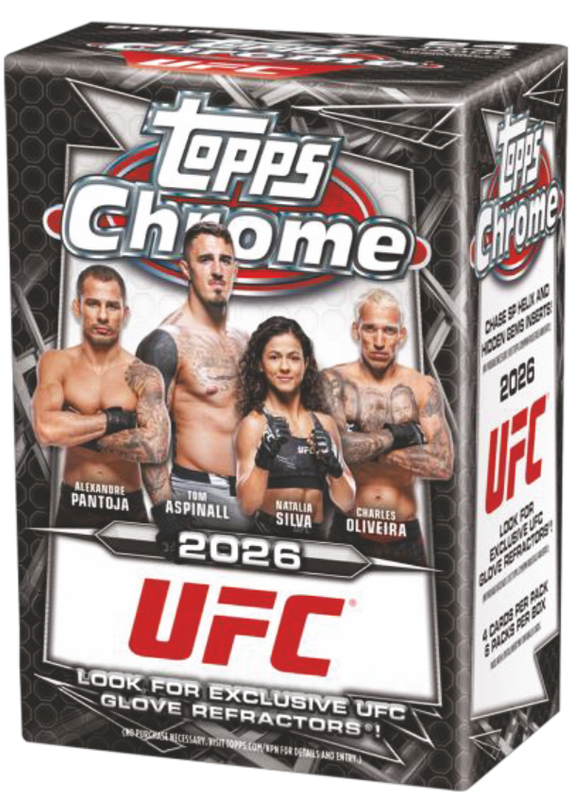 Topps UFC Chrome 2026 Value Box CEE