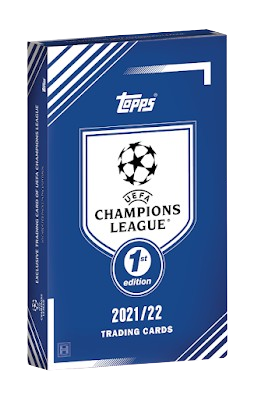 2021-22 Topps UEFA Champions League Collection Soccer 1st Edition Hobby Box