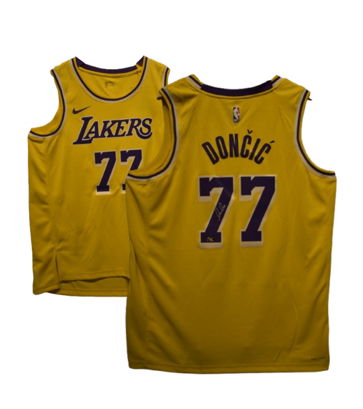 Luka Doncic Signed Lakers Jersey