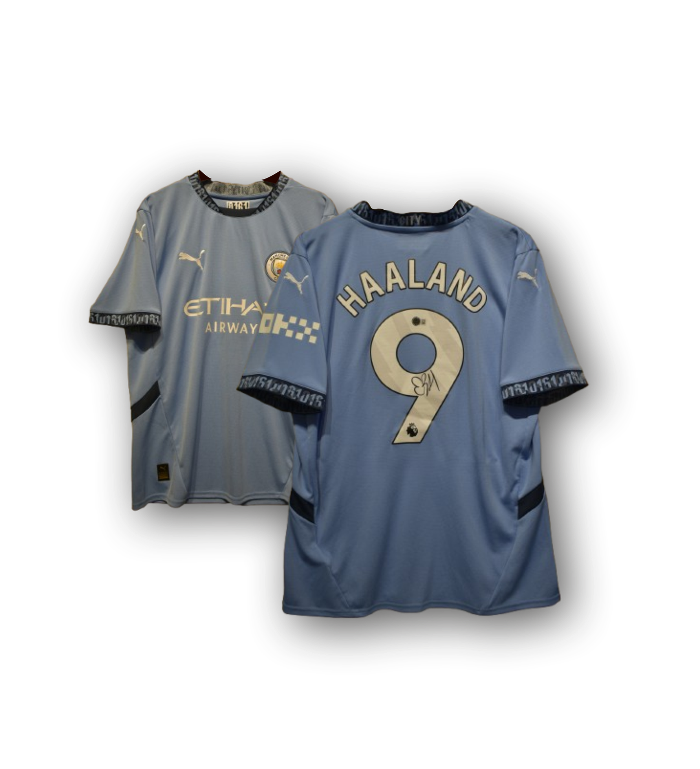 Erling Haaland Manchester City Signed Jersey