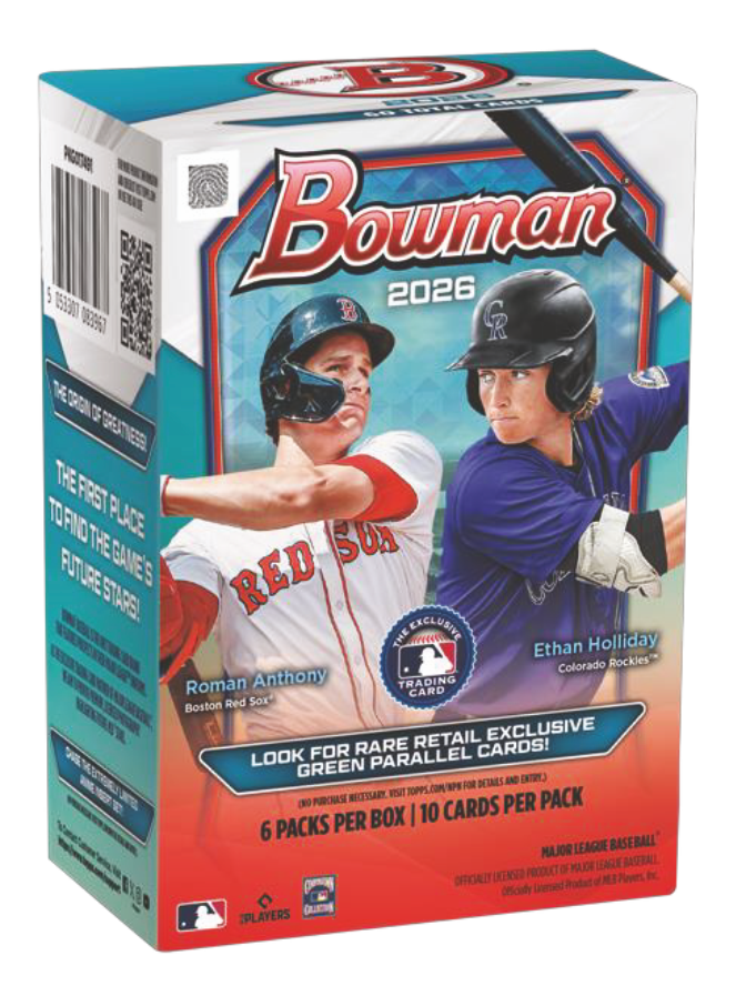 Topps Bowman Baseball 2026 Value Box (CEE)