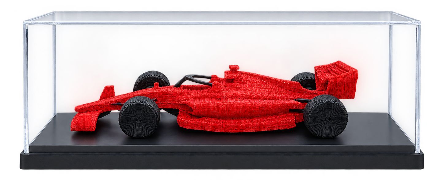 CARTONIC 3D Racing Car with Acrylic Box