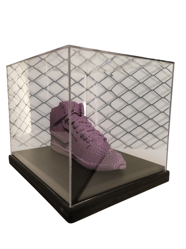 CARTONIC 3D Painted Puzzle Sneaker with Acrylic Box