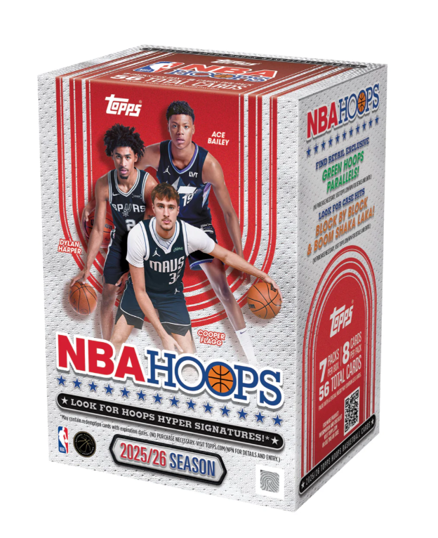Topps NBA Hoops 2025-26 Value Box (CEE)