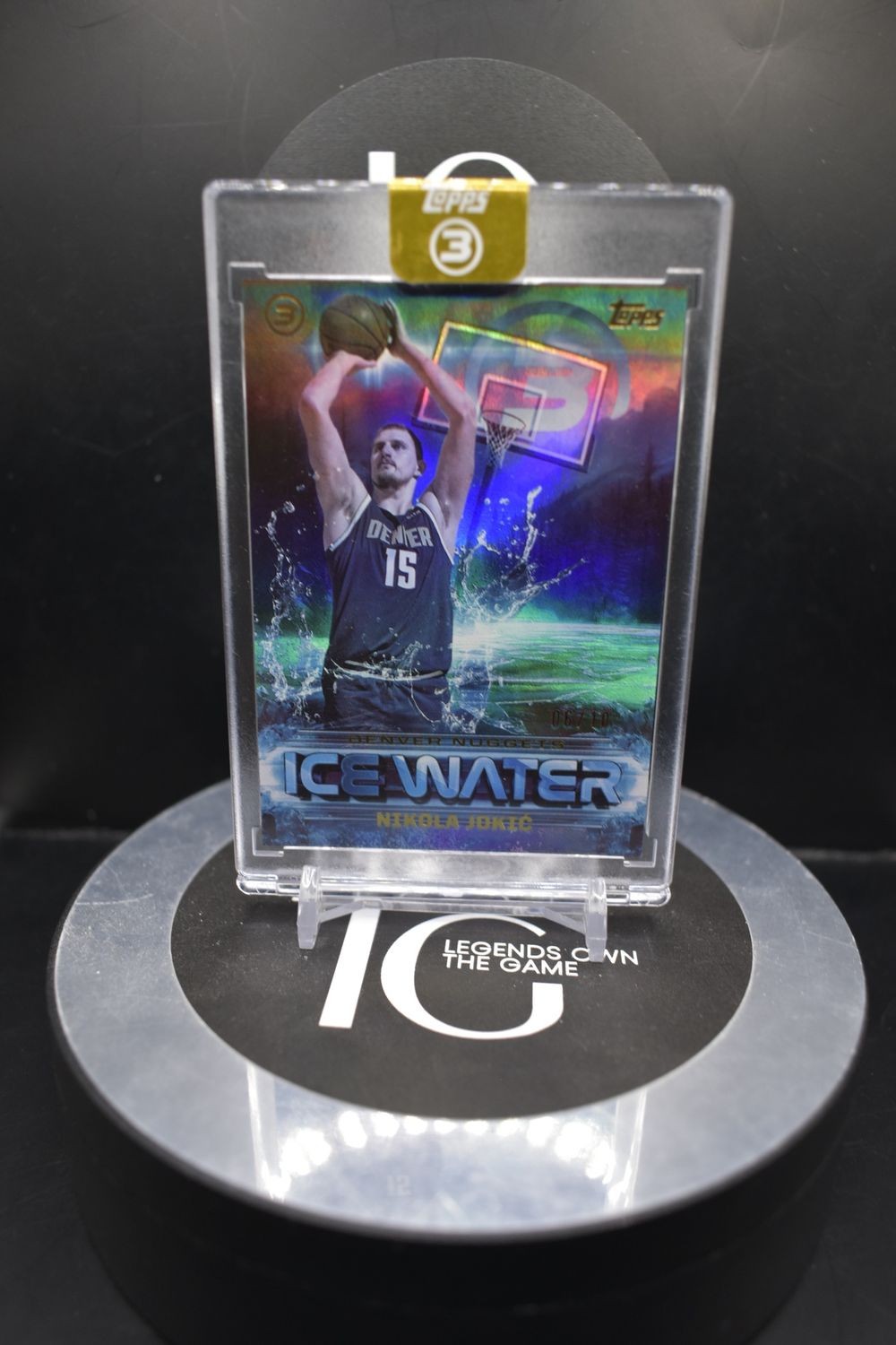 2026 Topps 3 Basketball Ice Water Nikola Jovic  6/10 #IW-13