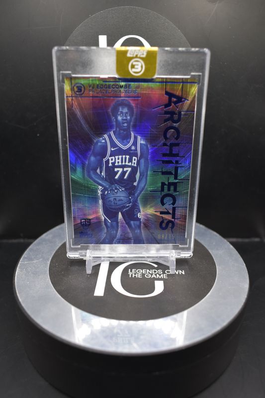 2026 Topps 3 Basketball Architects VJ Edgecombe 8/15 #AR-3