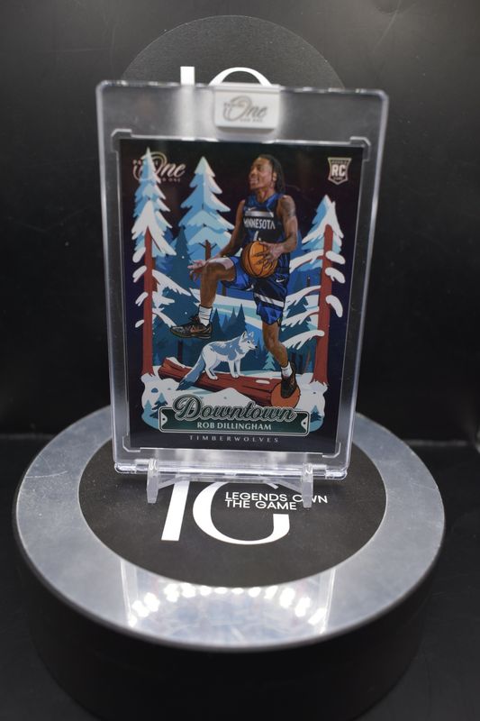 2024-25 Panini One and One Basketball Rob Dillingham RC #23