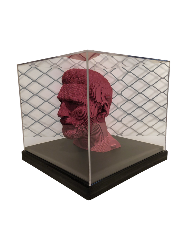 CARTONIC 3D Painted Puzzle Lionel Messi with Acrylic Box