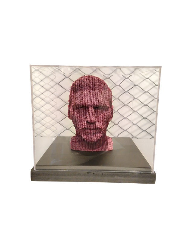 CARTONIC 3D Painted Puzzle Lionel Messi with Acrylic Box