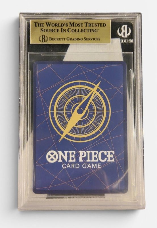2026 One Piece The Azure Sea's Seven #OP14119 Dracule Mihawk Manga Art Sec BGS 9.5