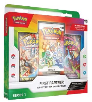 Pokemon First Partner Illustration Collection Series 1