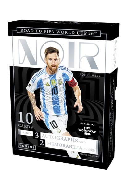 2025-26 Panini Noir Road to FIFA World Cup Soccer Hobby Box