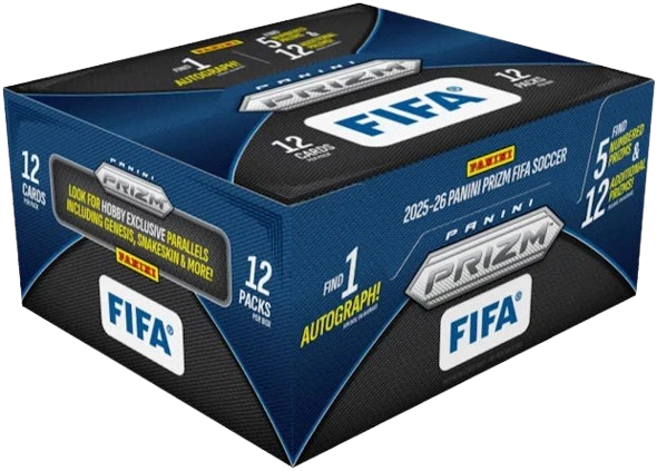 2025-26 Panini Prizm FIFA Soccer Hobby Box