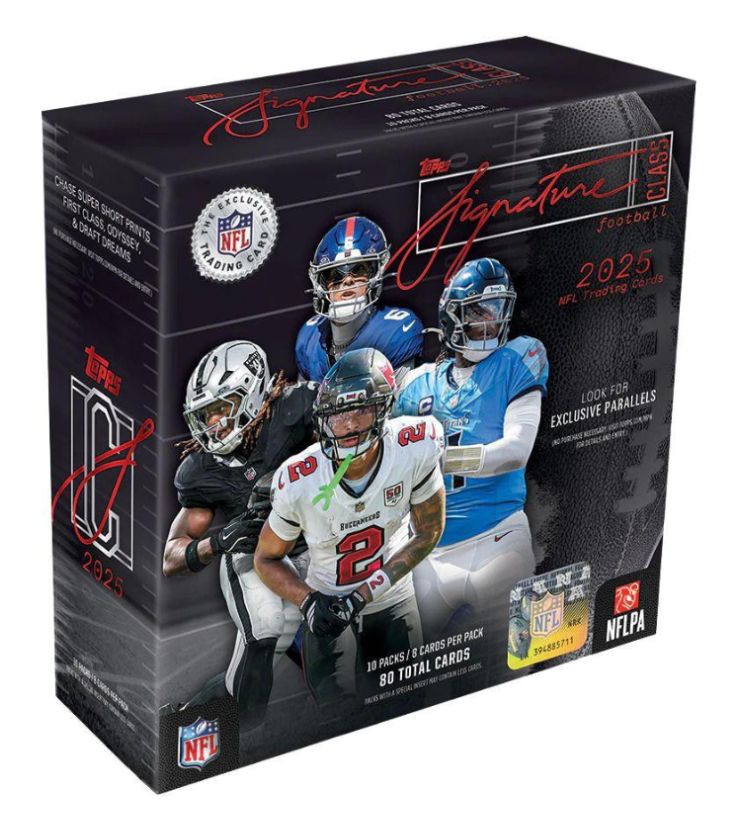 Topps NFL Signature Class 2025 Mega Box