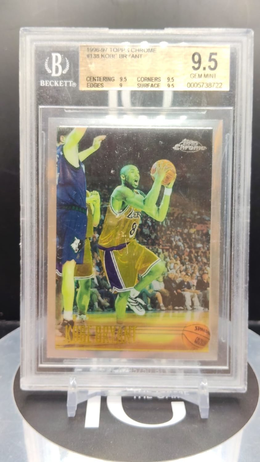 1996-97 Topps Chrome #138 Kobe Bryant BGS 9.5
