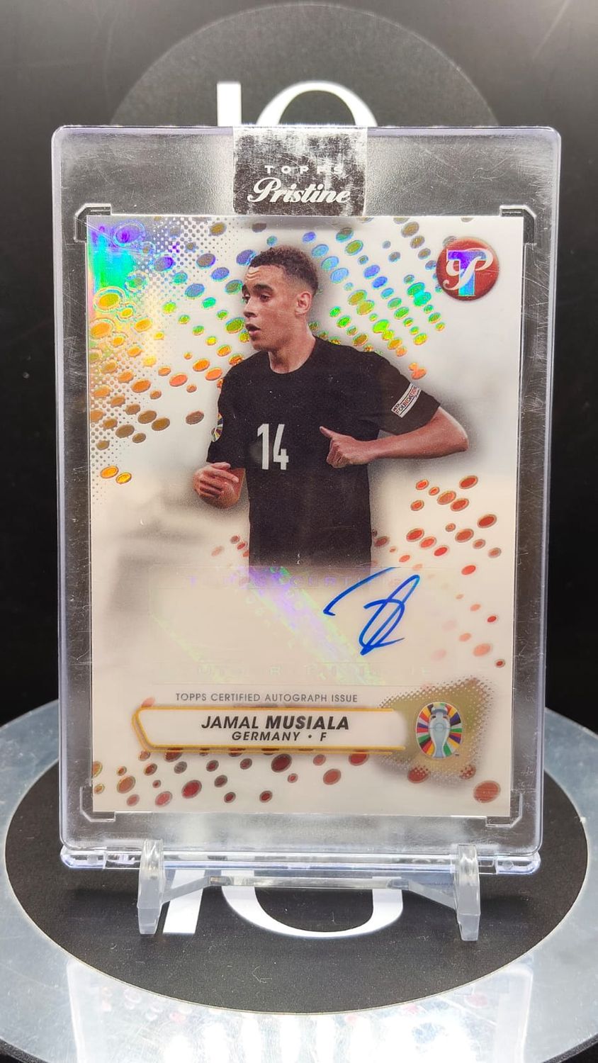 2023 Topps Pristine Road to UEFA Euro 2024 Jamal Musiala Auto #PA-JM