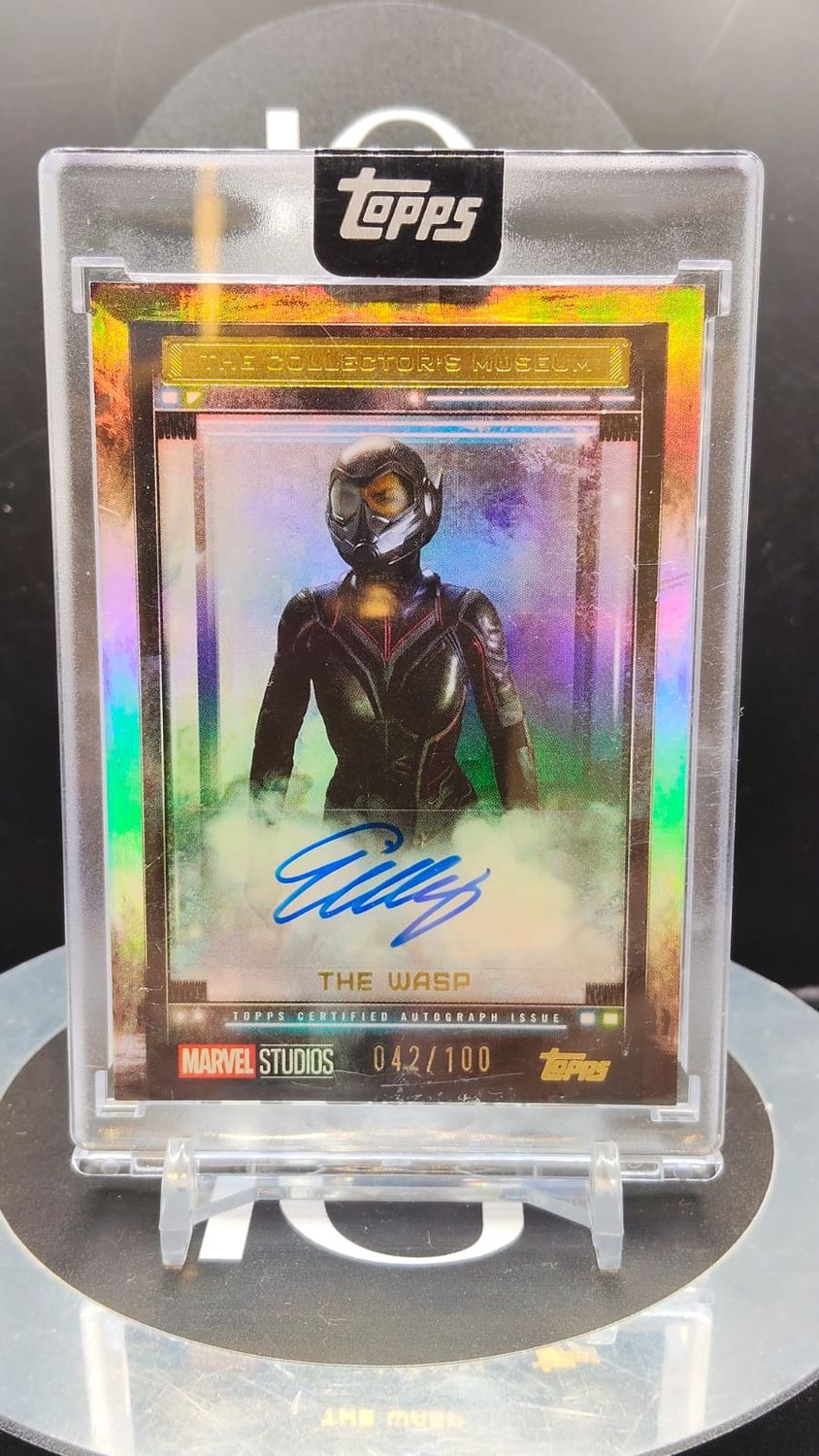2025 The Collector's Museum The Wasp with Evangeline Lilly Auto 42/100 #TM-EL