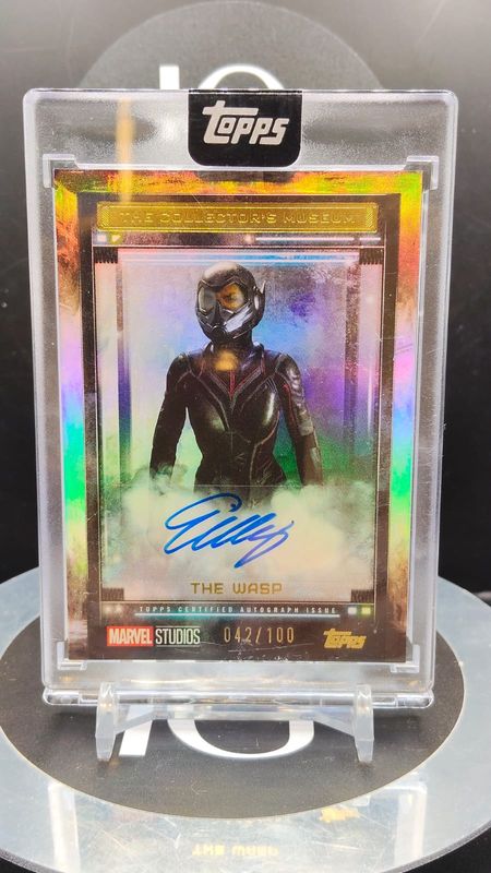 2025 The Collector's Museum The Wasp with Evangeline Lilly Auto 42/100 #TM-EL