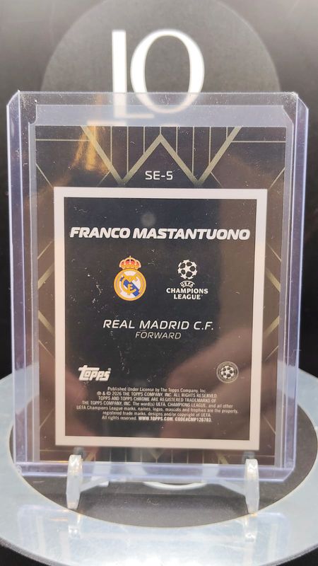 2026 Topps Chrome Franco Mastantuono RC #SE-5