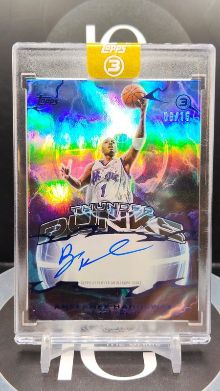 2025-26 Topps 3 Basketball Anfernee Hardaway Auto 06/15 #TD-AH