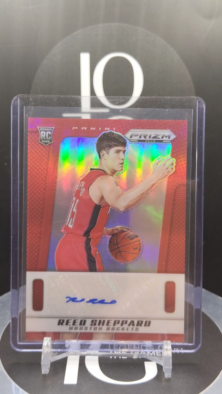 2024-25 Panini Prizm Deca Basketball Reed Sheppard Auto RC 56/99 #PDS-RSH