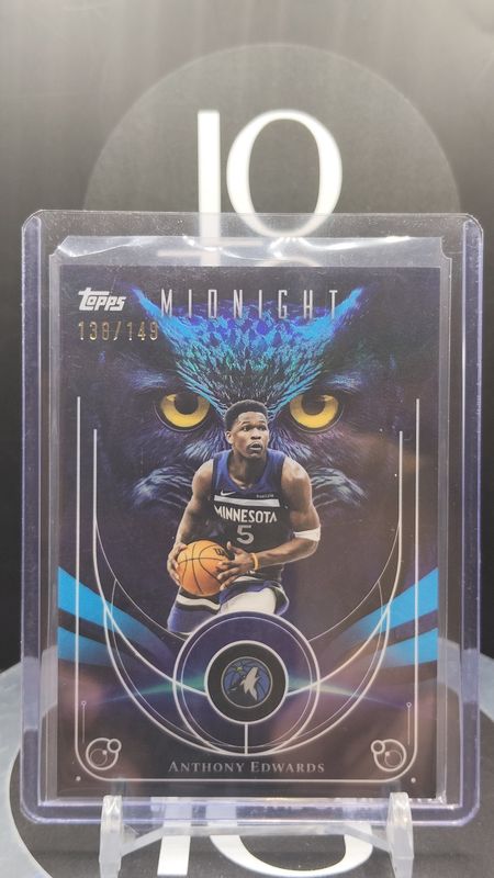 2025 Topps Midnight Anthony Edwards 138/149 #3