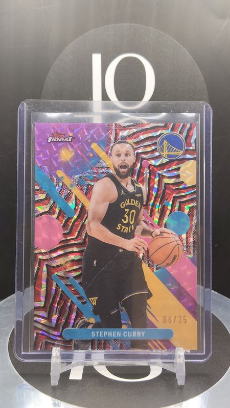 2026 Topps Finest Stephen Curry 08/25 #74