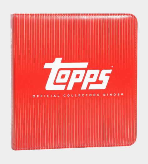 Topps Official Red Binder (12 Count)