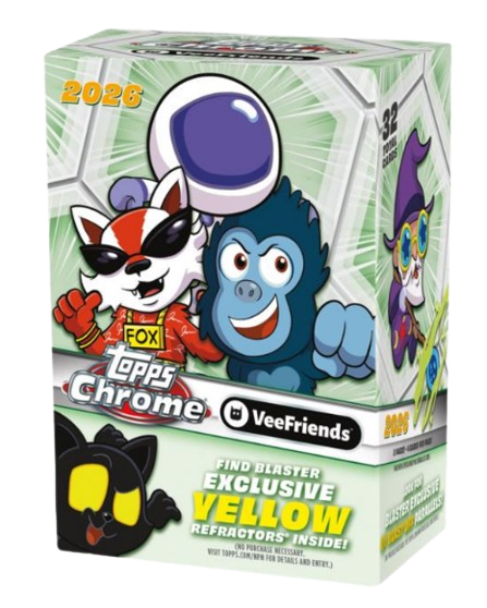 Topps VeeFriends Chrome 2026 - Value Box (CEE)