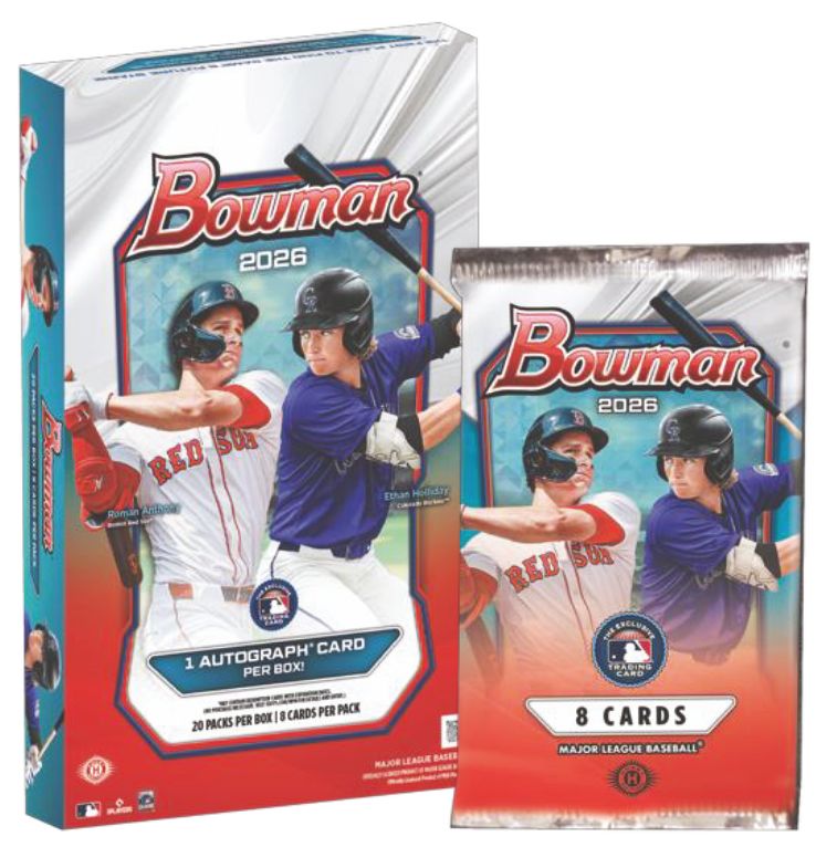 2026 Topps Bowman Baseball Hobby Box
