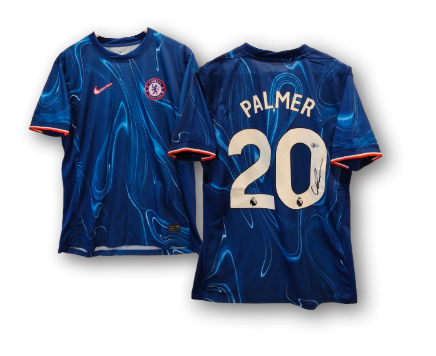 Cole Palmer #20 Chelsea 24/25 Home Signed Jersey