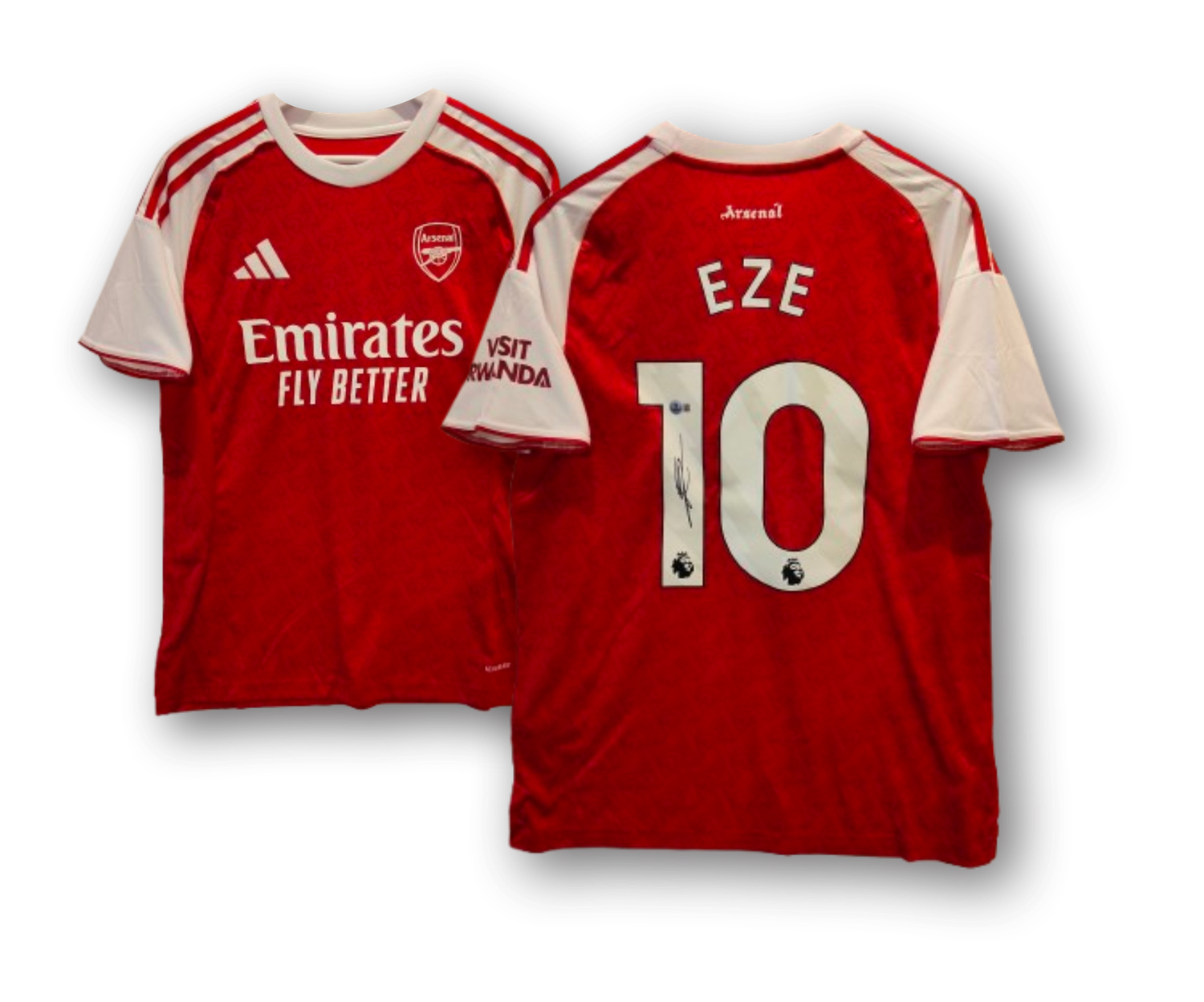Eberechi Eze Signed Arsenal Home Jersey