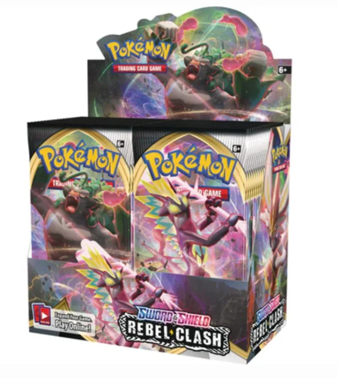 Pokemon Rebel Clash Booster Box - SWSH02: Rebel Clash (SWSH02)