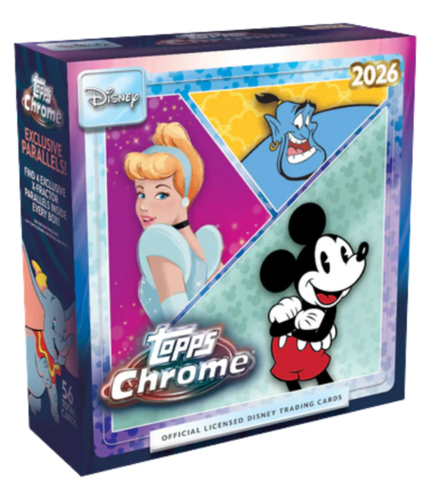 Topps Disney Chrome 2026 Mega Box