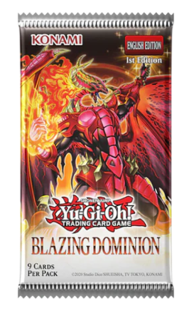 YGO TCG: Blazing Dominion Booster Pack