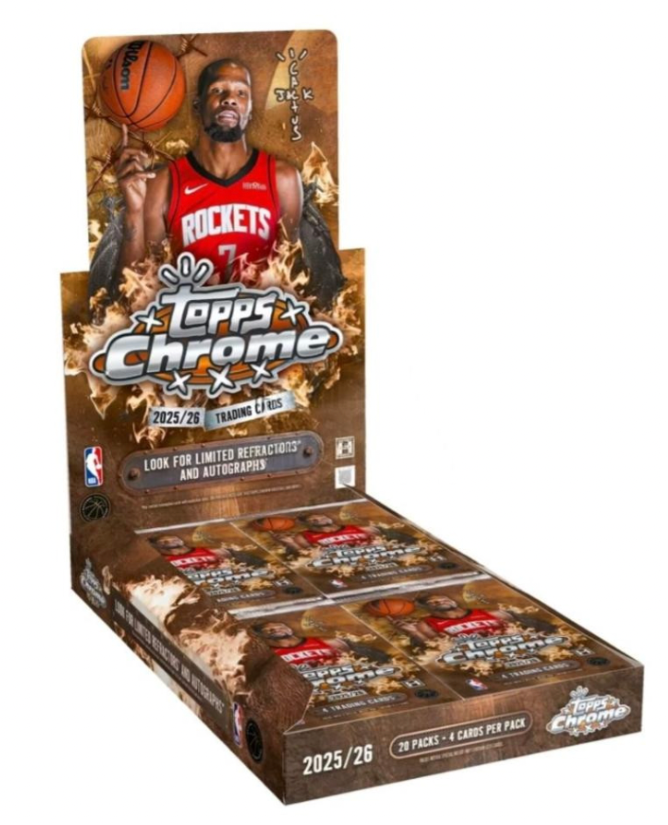 Topps NBA Cactus Jack Chrome 2025-26 Hobby Box