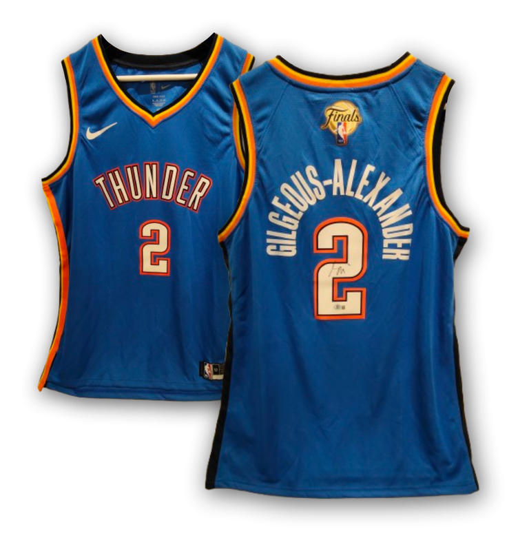 Shai Gilgeous-Alexander Signed OKC Jersey