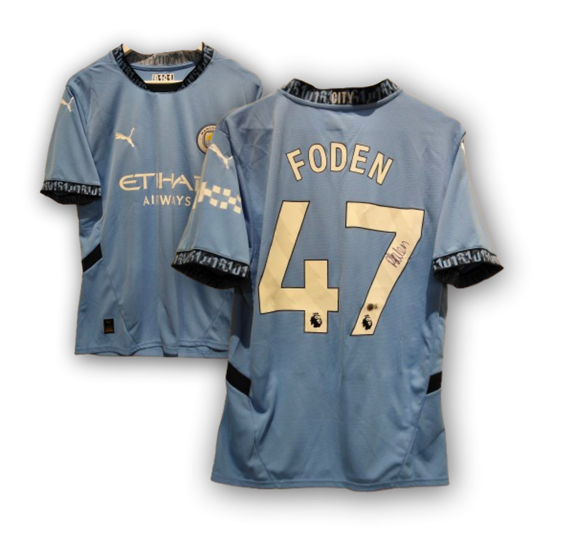 Phil Foden Signed Jersey